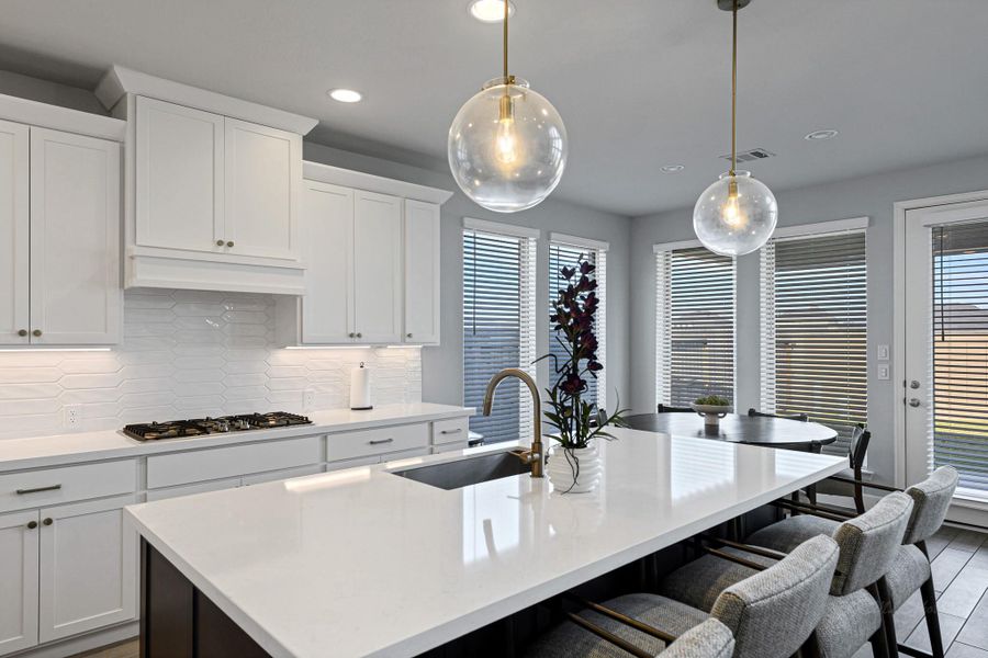 Furnished interior view inside a new home in Cross Creek West 55', Fulshear (Image 18). Furnished interior view inside a new home in Cross Creek West 55', Fulshear (Image 18).