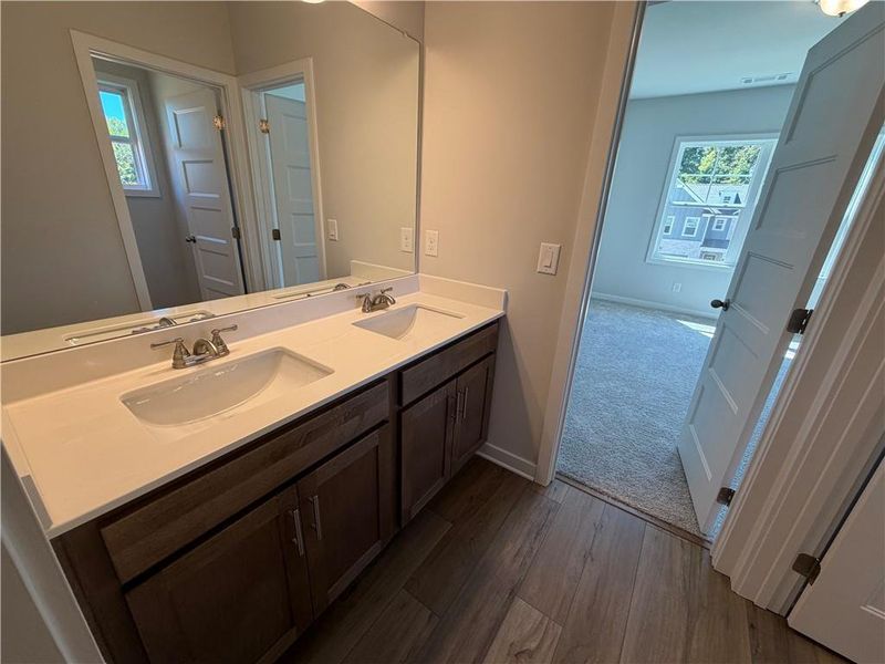 Furnished interior view inside a new home in Mallard’s Landing, Jefferson (Image 7).