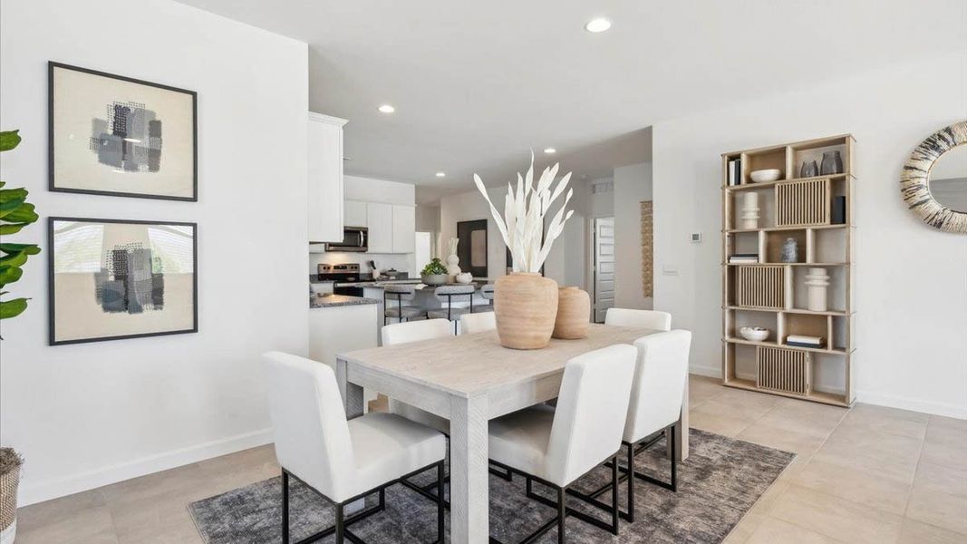 Furnished interior view inside a new home in Carlton Commons, Casa Grande (Image 11).