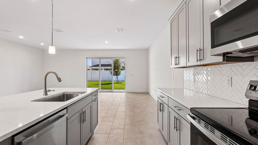 Furnished interior view inside a new home in Trailside, Mount Dora (Image 12).