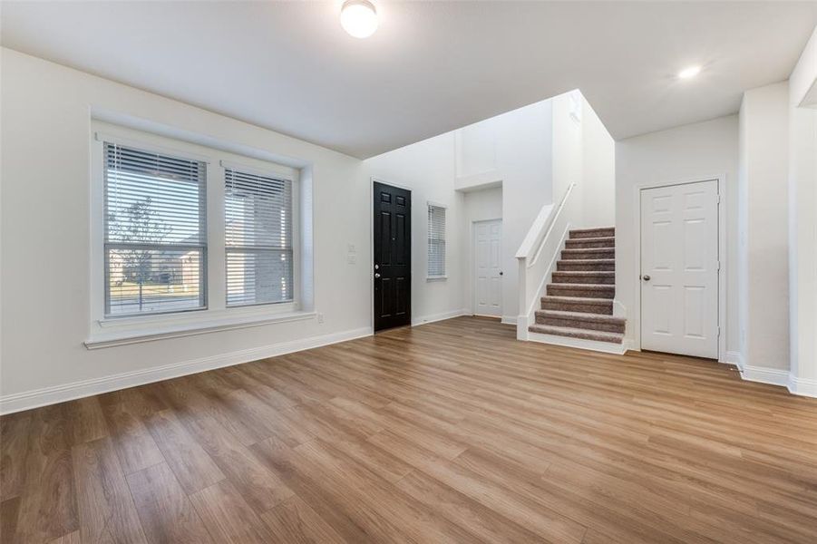 Spacious, unfurnished interior of a new home in The Preserve Estates, Justin (Image 19).