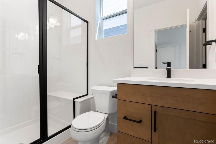 Furnished interior view inside a new home in Dillon Pointe - Journey, Broomfield (Image 13).