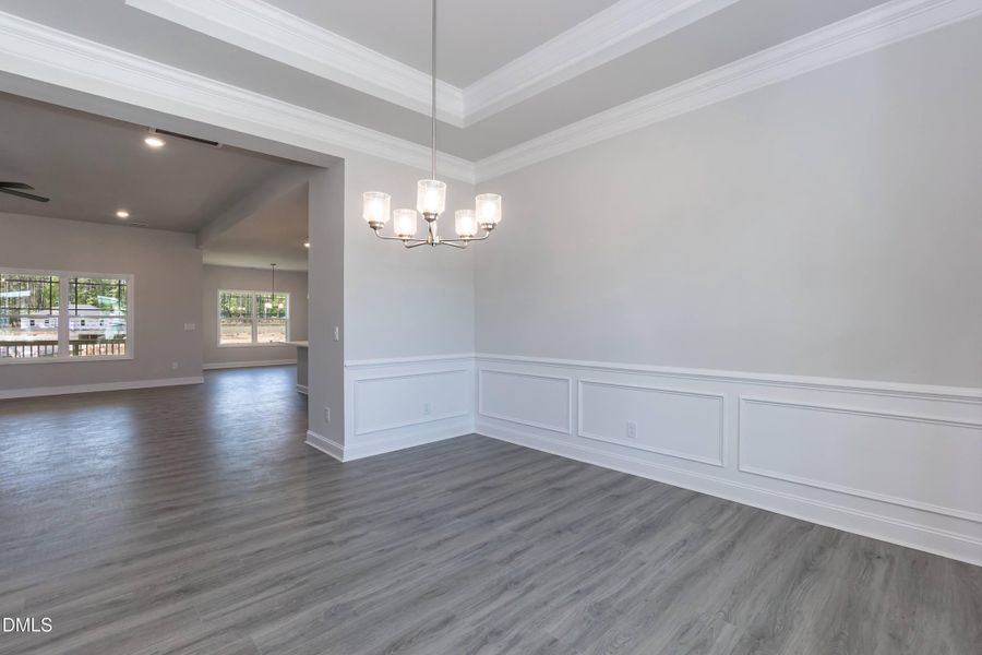 Spacious, unfurnished interior of a new home in Kelly Farms, Lillington (Image 12). Spacious, unfurnished interior of a new home in Kelly Farms, Lillington (Image 12).