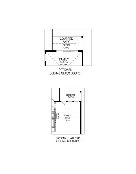 2D floor plan layout for the Harrison F by First Texas Homes in Westside Preserve, Midlothian, TX (Image 6).