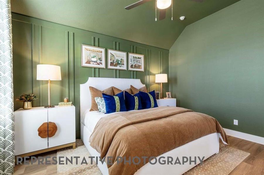 Furnished interior view inside a new home in Wellington, Haslet (Image 17).