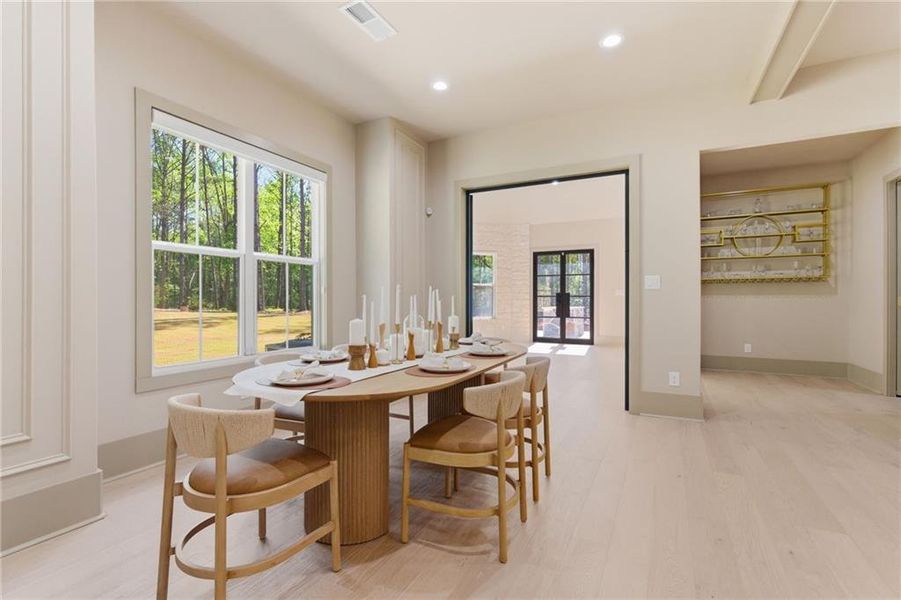 Furnished interior view inside a new home in , Tyrone (Image 44).