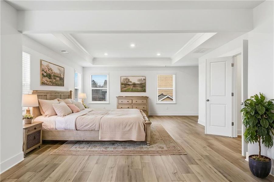 Furnished interior view inside a new home in Deer Valley, Canton (Image 14).