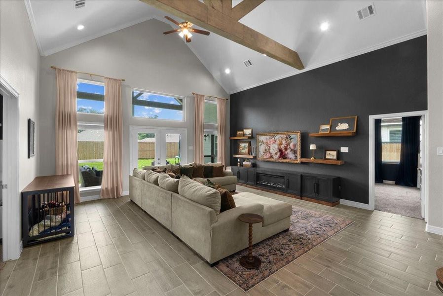 Living room.