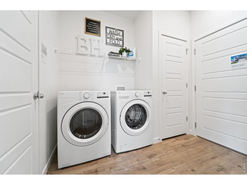 Furnished interior view inside a new home in Granary, Johnstown (Image 10).