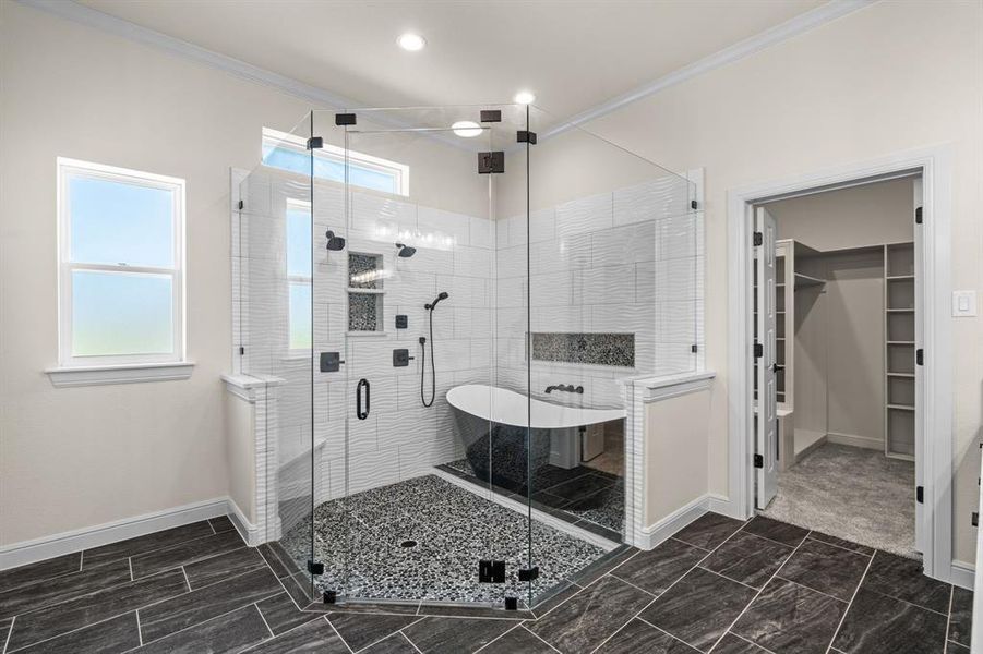 Furnished interior view inside a new home in , Decatur (Image 6).