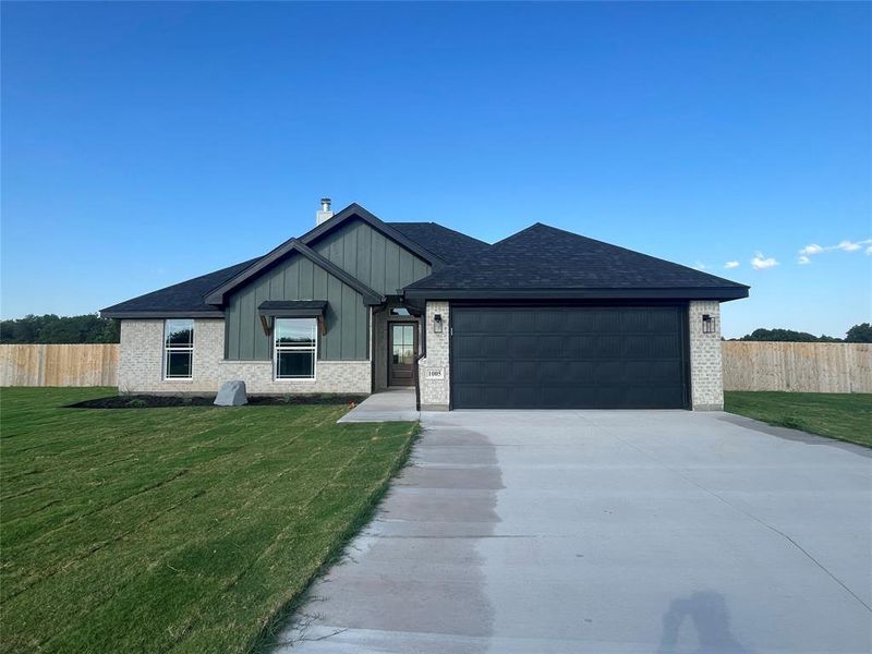 Front exterior of a new home in , Clyde, TX, highlighting curb appeal (Image 17).