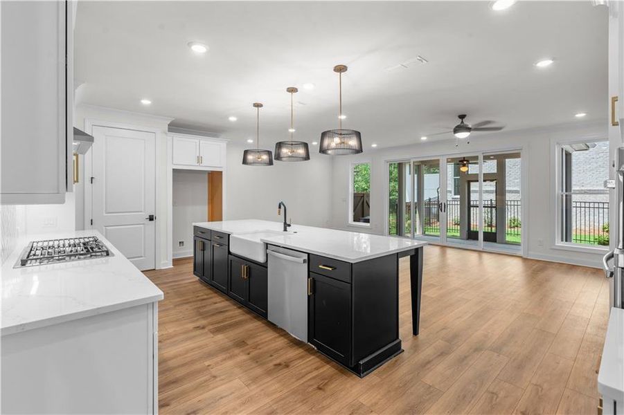 Furnished interior view inside a new home in , Peachtree Corners (Image 5).