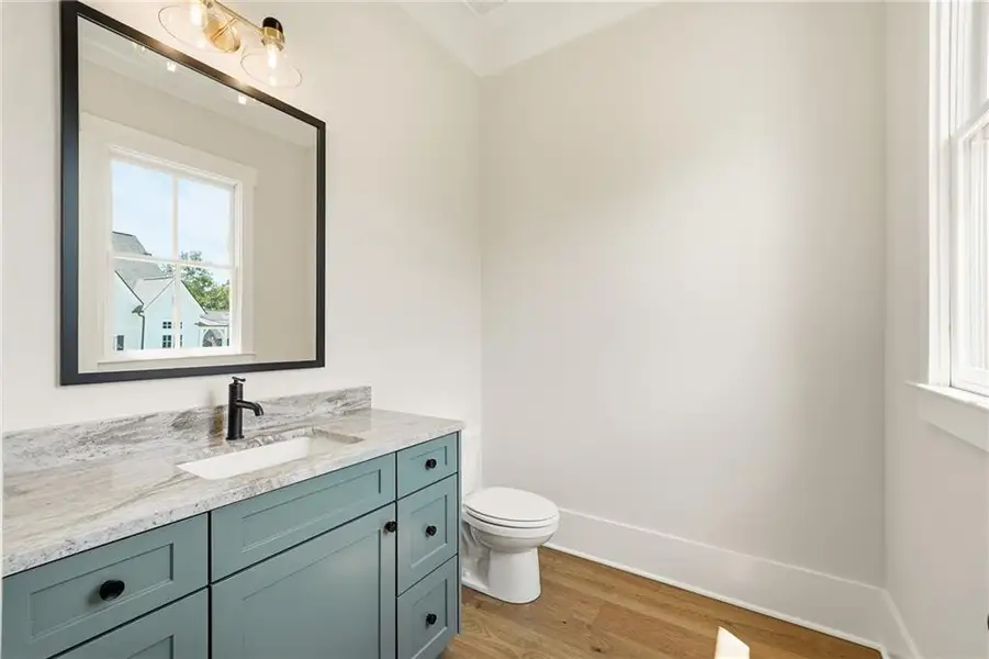Furnished interior view inside a new home in Malone's Pond, Ball Ground (Image 6).