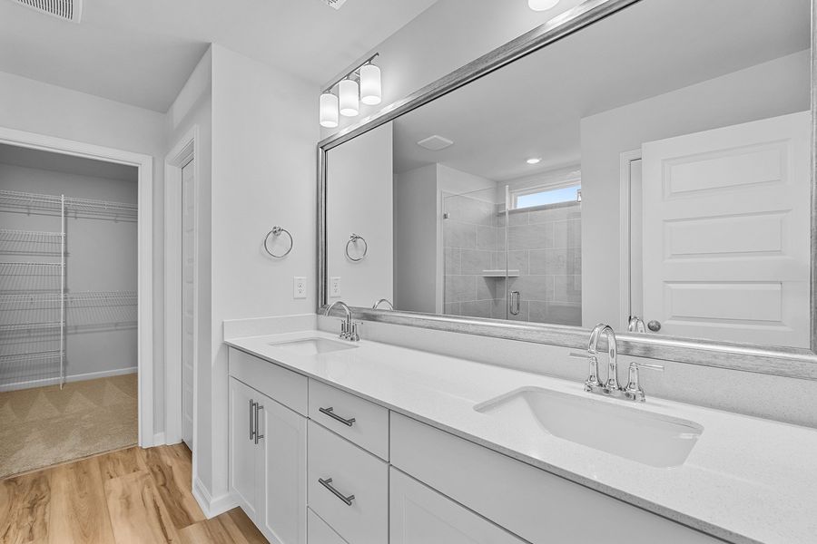 Furnished interior view inside a new home in Fieldstone, Lexington (Image 11).