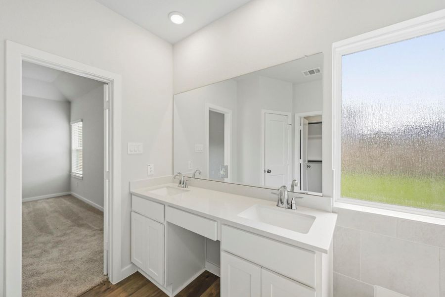 Furnished interior view inside a new home in Audubon, Magnolia (Image 12). Furnished interior view inside a new home in Audubon, Magnolia (Image 12).