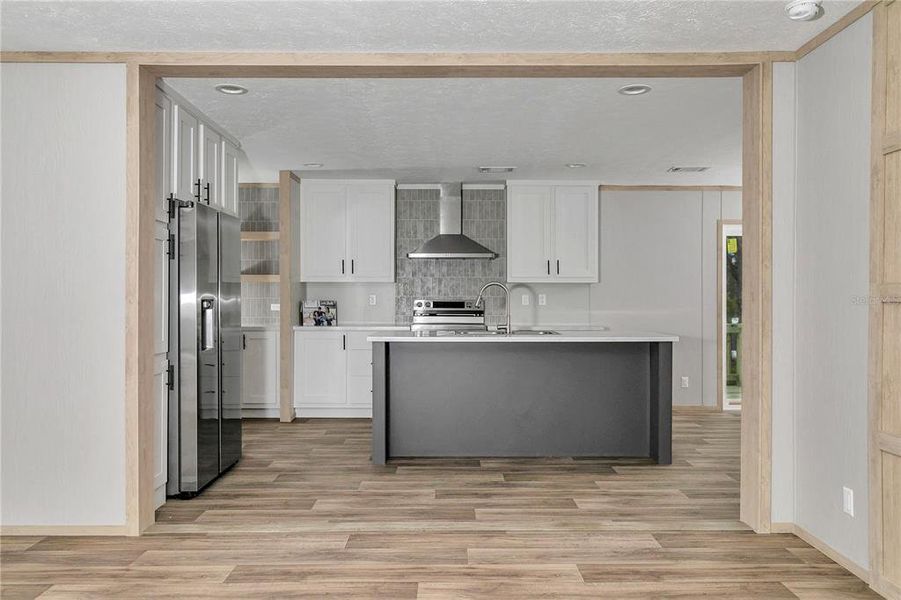 Furnished interior view inside a new home in , Williston (Image 10).