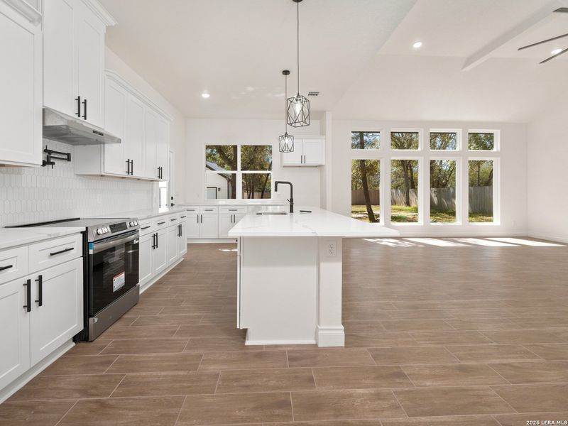 Furnished interior view inside a new home in , Elmendorf (Image 6).