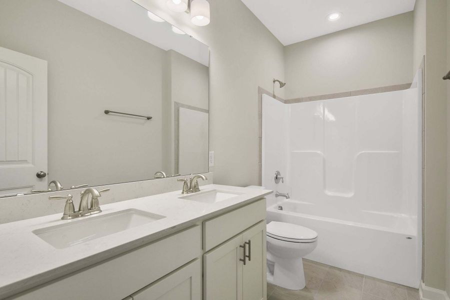 Representative furnished interior of a home built from the Dogwood by Caviness & Cates Communities in Maggie Way, Wendell (Image 113).