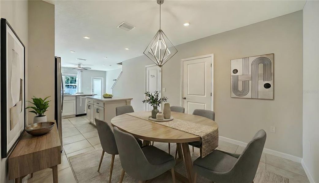 Furnished interior view inside a new home in , Bradenton (Image 7).