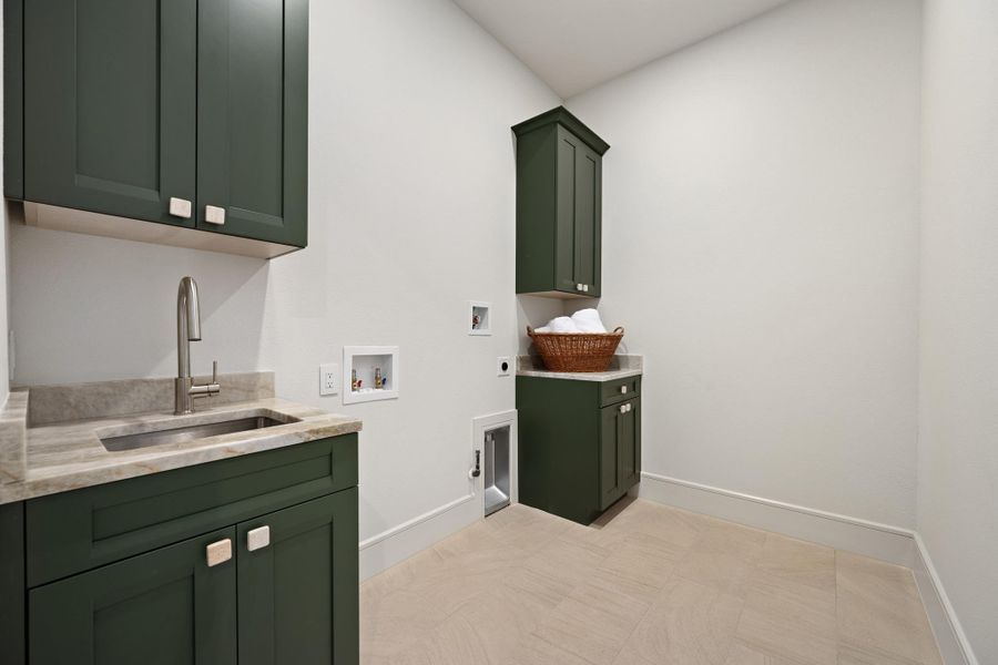 Furnished interior view inside a new home in , Liberty Hill (Image 19).