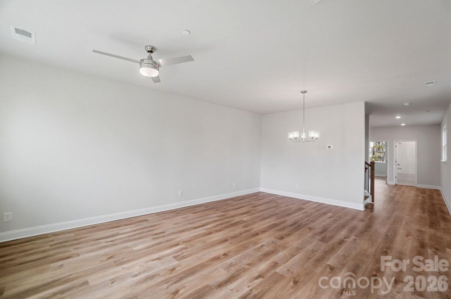 Spacious, unfurnished interior of a new home in , Charlotte (Image 32). Spacious, unfurnished interior of a new home in , Charlotte (Image 32).