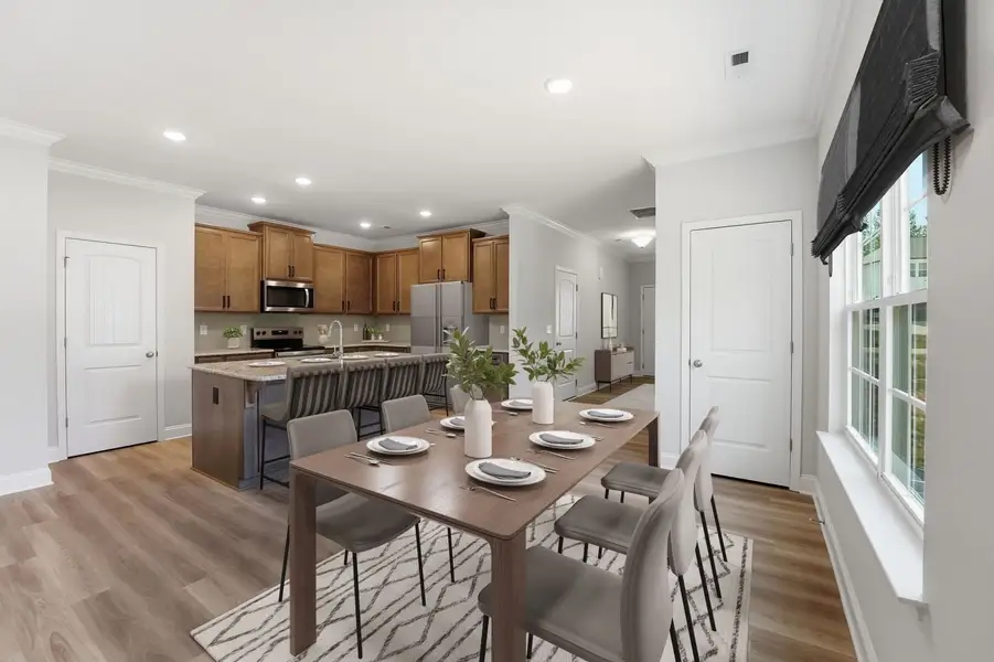 Furnished interior view inside a new home in Bell Meadows, Winnabow (Image 6).