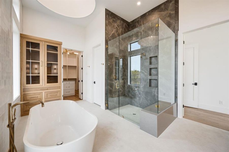 Furnished interior view inside a new home in Fleming Pointe, Fort Worth (Image 12).