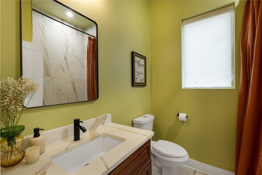 Furnished interior view inside a new home in , Atlanta (Image 5). Furnished interior view inside a new home in , Atlanta (Image 5).