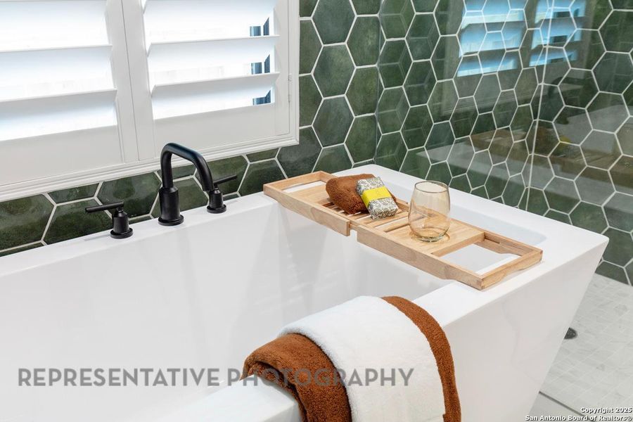 Close-up of interior finishes inside a home in Davis Ranch: 45ft. lots, San Antonio (Image 23).