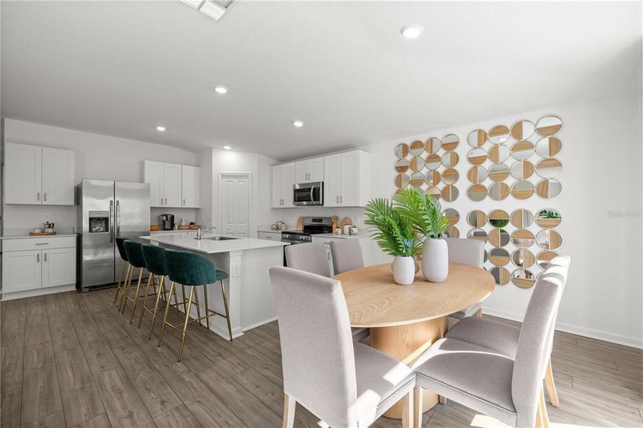 Furnished interior view inside a new home in Marion Oaks, Ocala (Image 4).