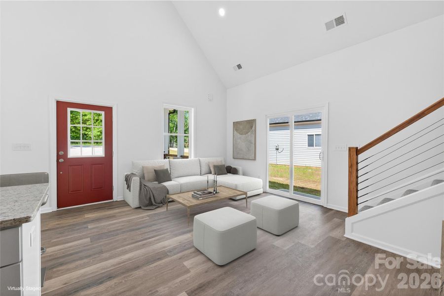 Furnished interior view inside a new home in , Cherryville (Image 31). Furnished interior view inside a new home in , Cherryville (Image 31).