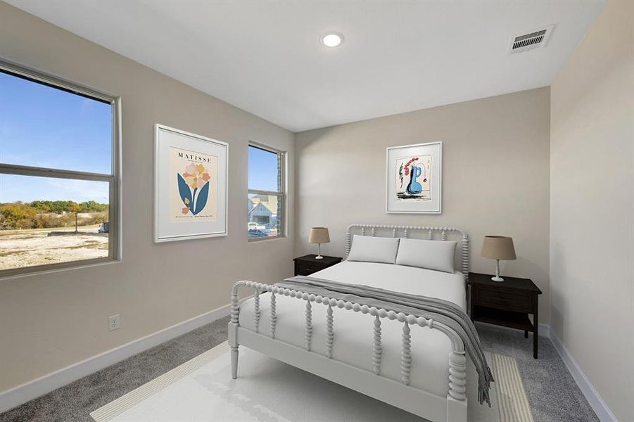 Furnished interior view inside a new home in Elevon, Lavon (Image 12).