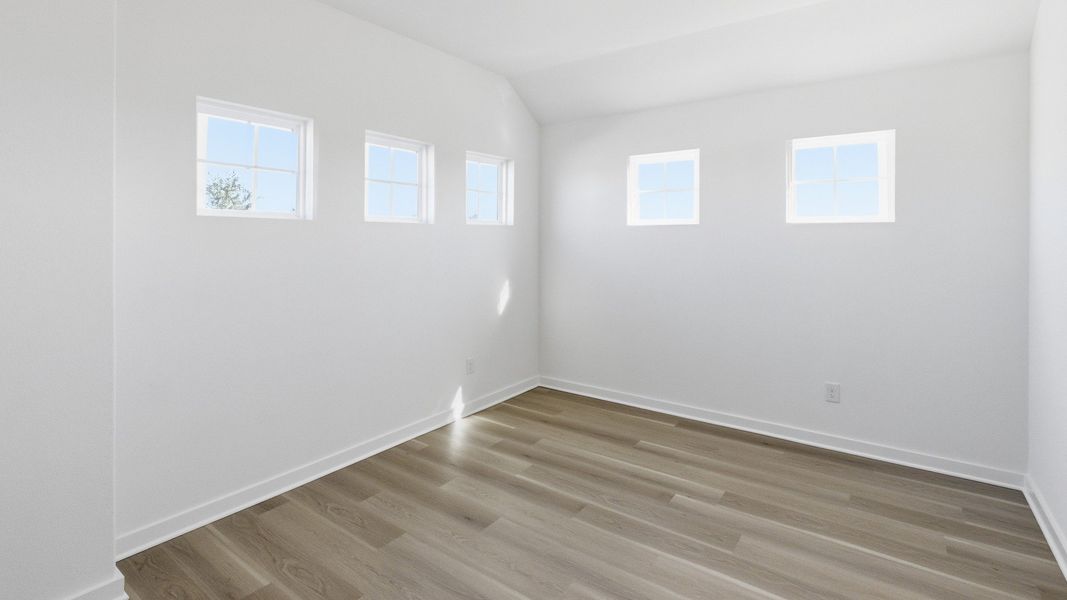 Furnished interior view inside a new home in Sky Ridge, San Marcos (Image 6).