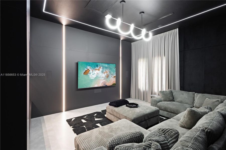 Furnished interior view inside a new home in , Miami (Image 6).