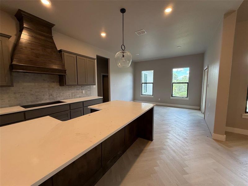 Furnished interior view inside a new home in Zion Trails, Poolville (Image 8). Furnished interior view inside a new home in Zion Trails, Poolville (Image 8).