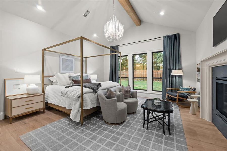 Furnished interior view inside a new home in , Copper Canyon (Image 4). Furnished interior view inside a new home in , Copper Canyon (Image 4).