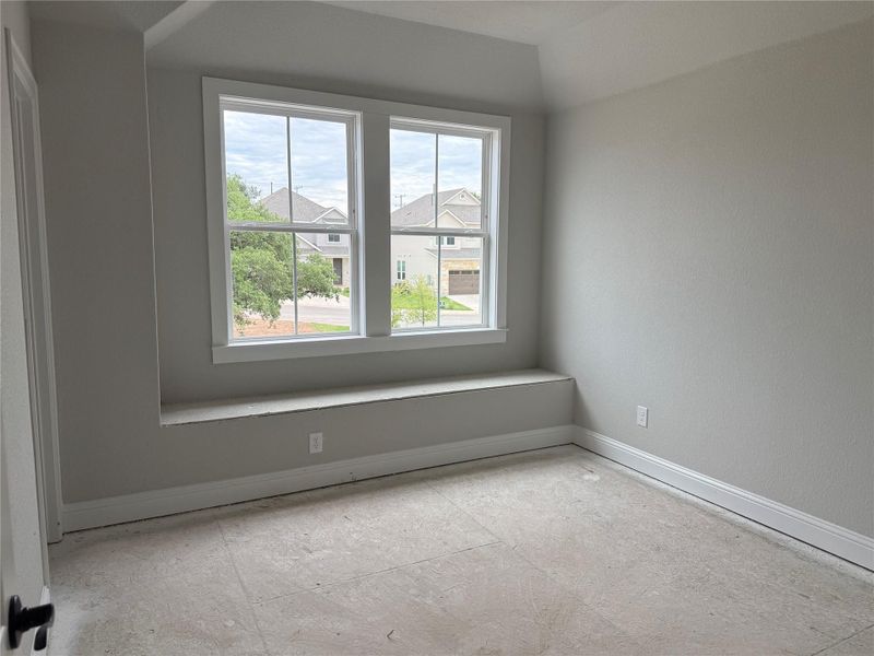 Spare room with baseboards Spare room with baseboards