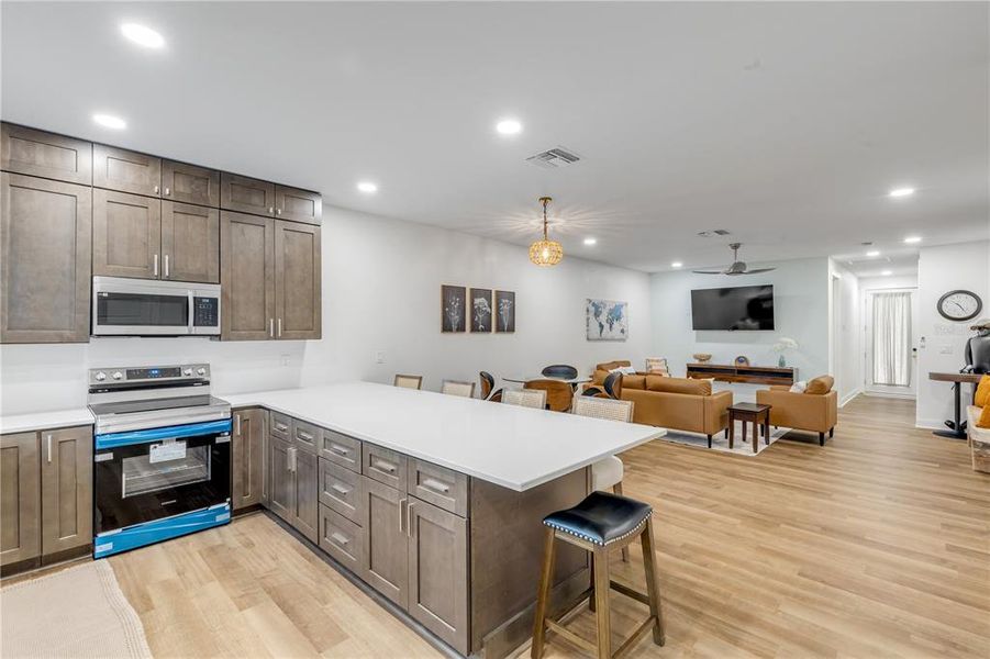 Furnished interior view inside a new home in , Edgewater (Image 35).