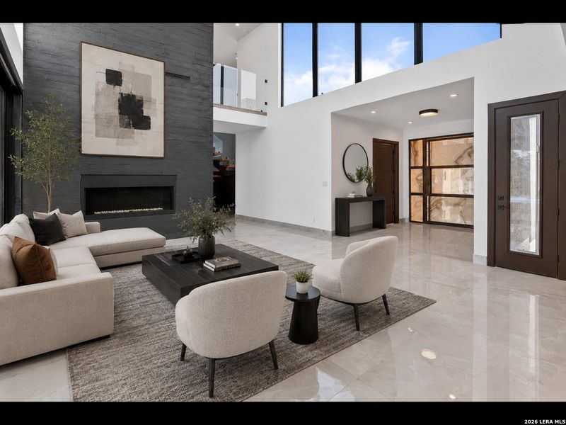 Furnished interior view inside a new home in , San Antonio (Image 17).