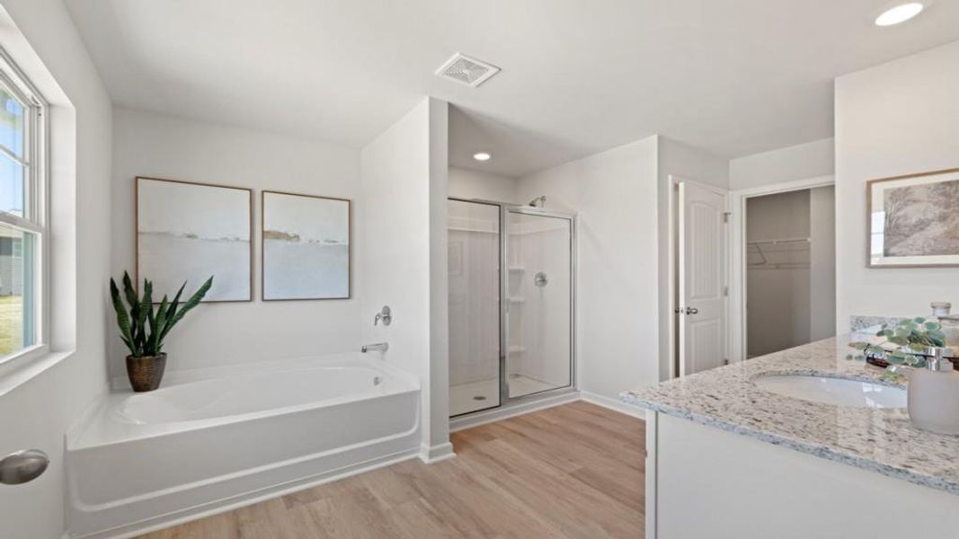 Furnished interior view inside a new home in Rolling Meadows, Jasper (Image 49).