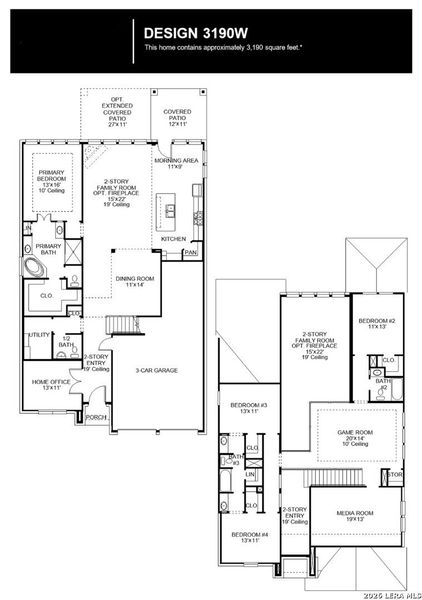 2D floor plan layout of this home in Mayfair, New Braunfels, TX (Image 2). 2D floor plan layout of this home in Mayfair, New Braunfels, TX (Image 2).