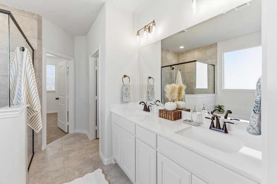 Furnished interior view inside a new home in Terra Escalante, Blue Ridge (Image 11).