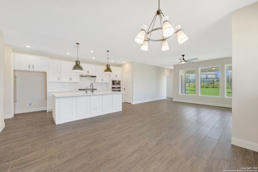 Furnished interior view inside a new home in The Crossvine 45’, Schertz (Image 12).