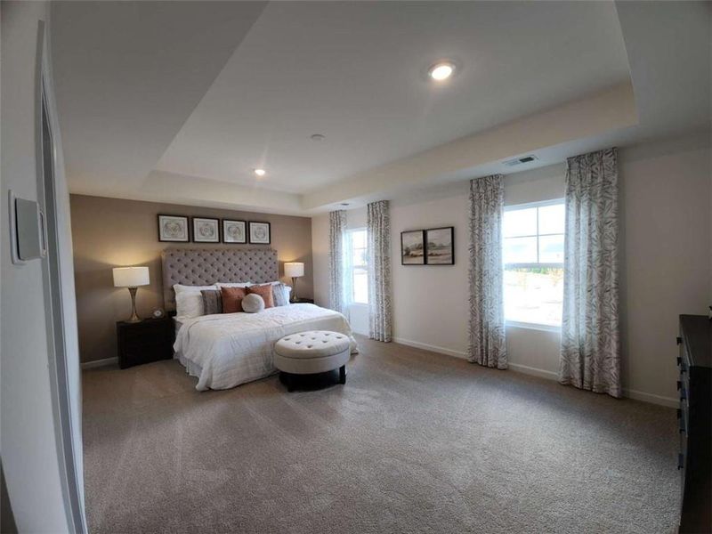 Furnished interior view inside a new home in Cedar Ridge - Locust Grove Station, Locust Grove (Image 9). Furnished interior view inside a new home in Cedar Ridge - Locust Grove Station, Locust Grove (Image 9).