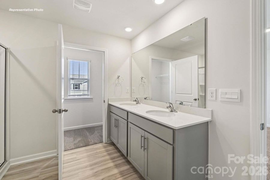 Furnished interior view inside a new home in Brandon Creek, Gastonia (Image 8). Furnished interior view inside a new home in Brandon Creek, Gastonia (Image 8).