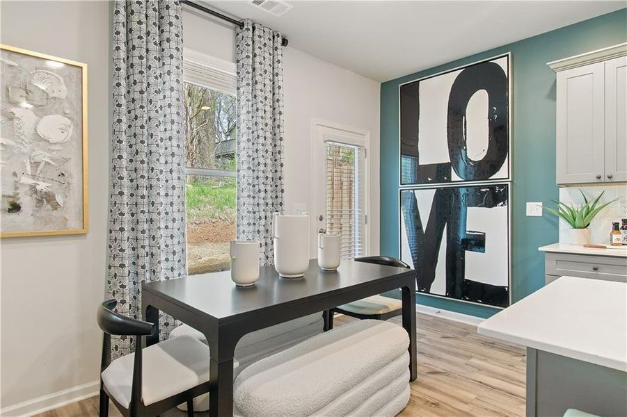 Furnished interior view inside a new home in Diamante, Stockbridge (Image 11). Furnished interior view inside a new home in Diamante, Stockbridge (Image 11).