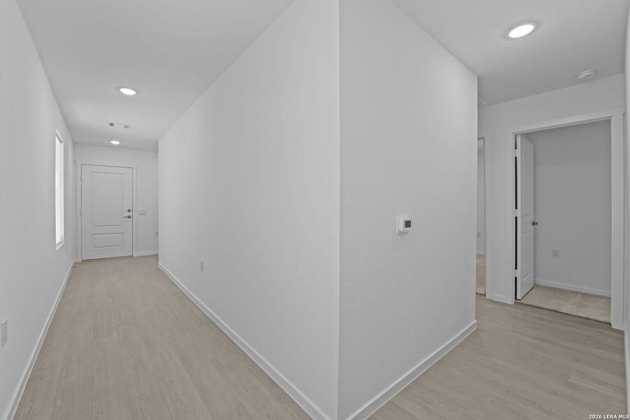Spacious, unfurnished interior of a new home in Valle Sol, Von Ormy (Image 21). Spacious, unfurnished interior of a new home in Valle Sol, Von Ormy (Image 21).