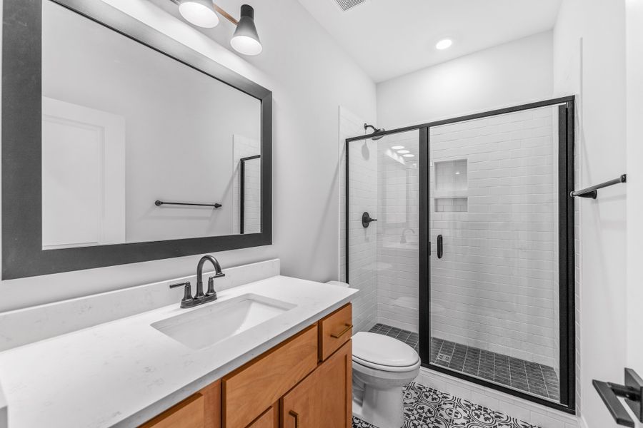 Furnished interior view inside a new home in Suter Estates, Easley (Image 16). Furnished interior view inside a new home in Suter Estates, Easley (Image 16).