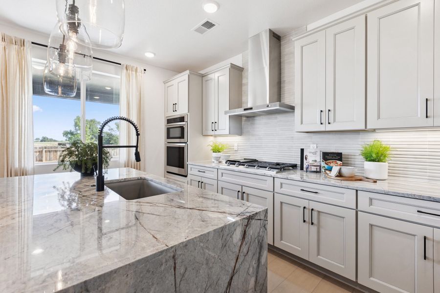 Representative furnished interior of a home built from the Jansen by Landsea Homes in Cherry Meadows, Brighton (Image 33).