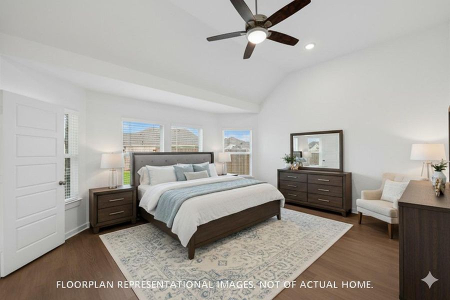 Furnished interior view inside a new home in Moran Ranch, Willis (Image 10). Furnished interior view inside a new home in Moran Ranch, Willis (Image 10).